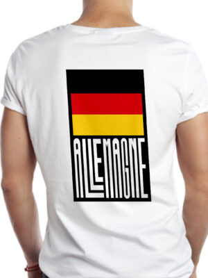 T-shirt blanc Allemagne
