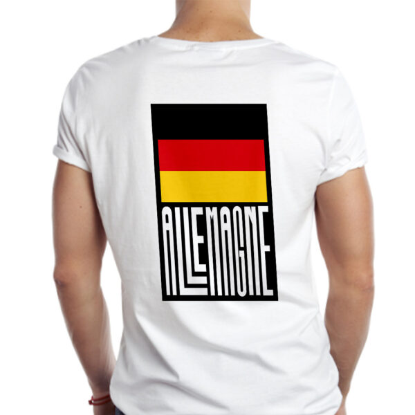 T-shirt blanc Allemagne