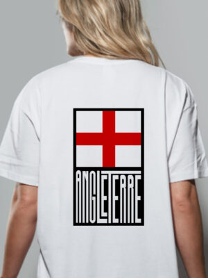 T-shirt blanc Angleterre