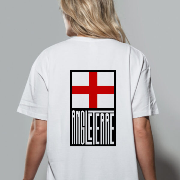 T-shirt blanc Angleterre