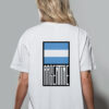 T-shirt blanc Argentine
