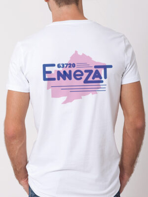 T-shirt blanc Ennezat