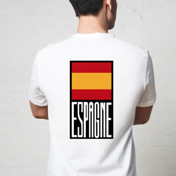 T-shirt blanc Espagne