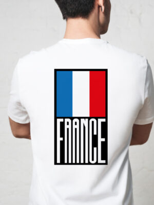T-shirt blanc France