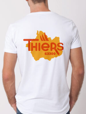 T-shirt blanc Thiers