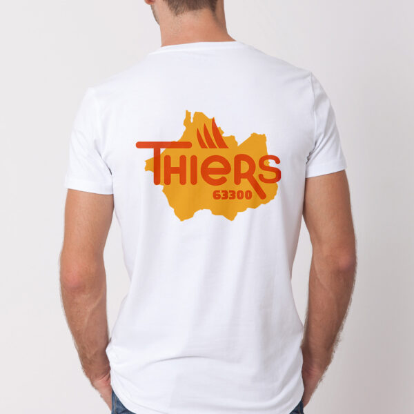 T-shirt blanc Thiers