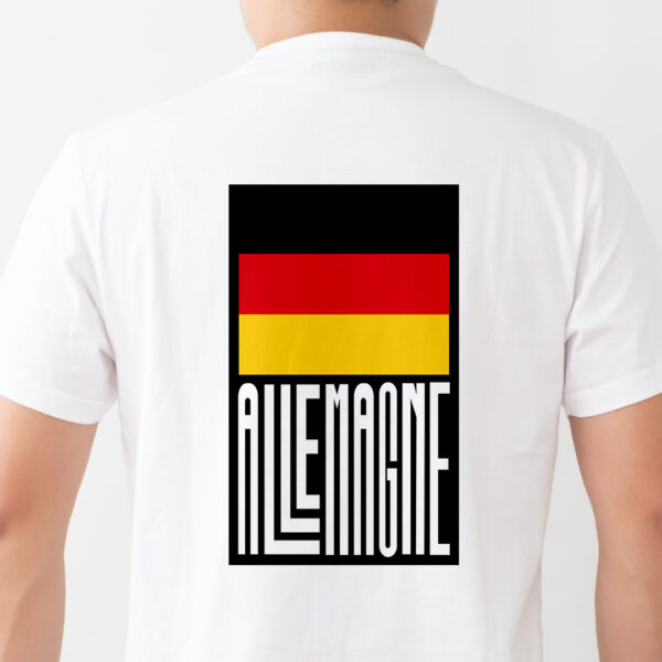 T-shirt blanc Allemagne