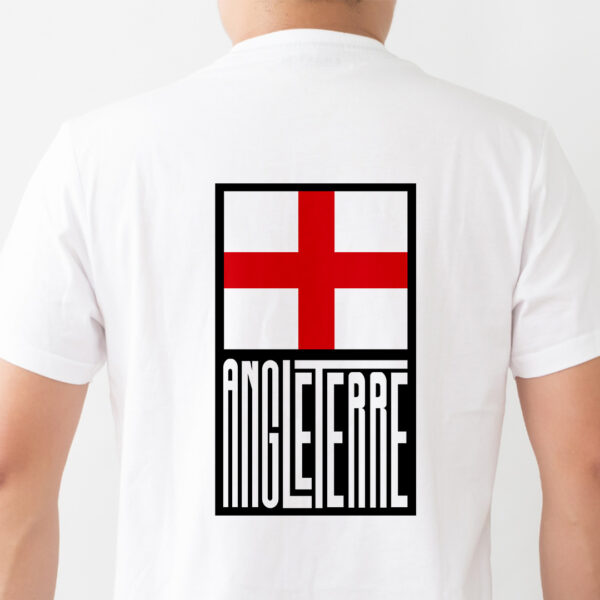 T-shirt blanc Angleterre