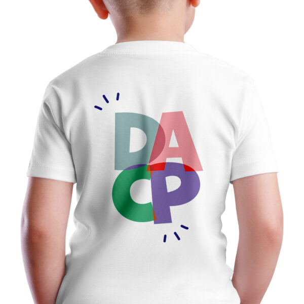 T-shirt blanc Enfant DACP