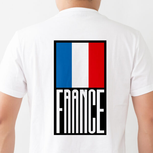 T-shirt blanc France