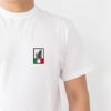 T-shirt blanc Italie