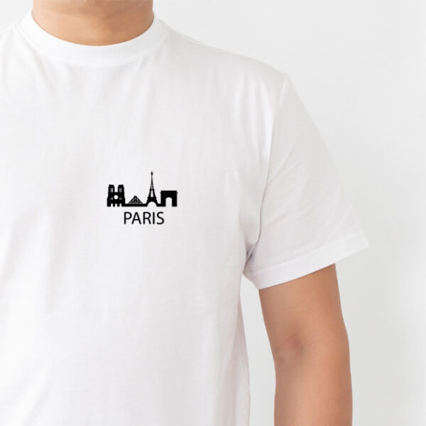 T-shirt blanc Paris