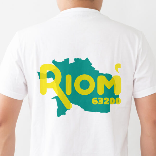 T-shirt blanc Riom