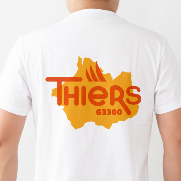 T-shirt blanc Thiers
